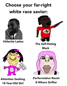 276491 - soybooru.com - attenion_whore bad_teeth bernd big_eyes black_hair black_text blush brown_eyes brown_skin chin chudjak closed_mouth dark_skin double_chin e-girl e-whore female foid foidjaks front_view f (1).jpg