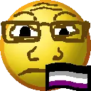 markiplier soyjak, neutralplier, nuurumoji, 1soyjak, bald, black eyes, closed mouth, emoji, emoticon, flag