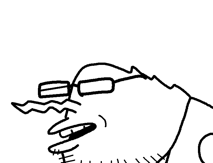 mr krabs, unknown, animal, clothes, crab, crustacean, glasses, monochrome, no eyes, open mouth