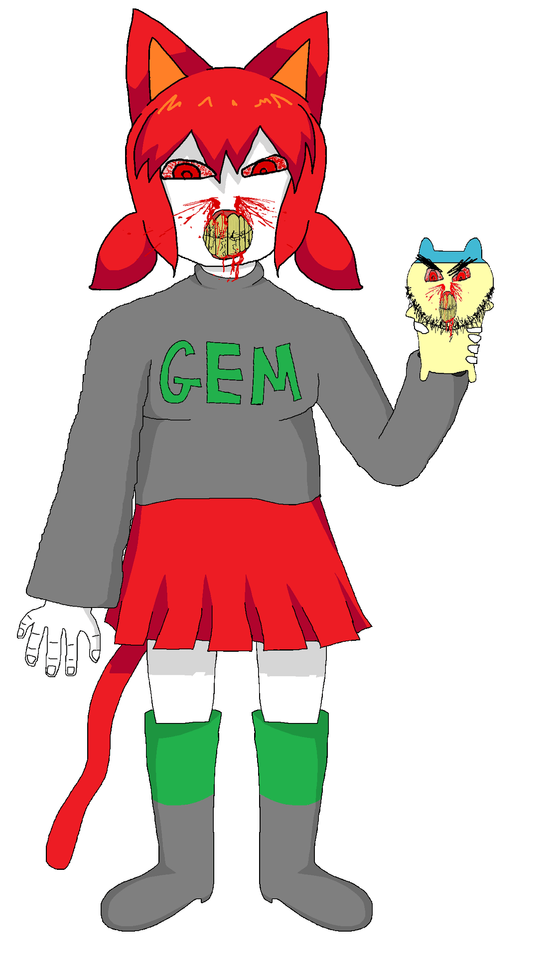 awarder, tama, feraljak, mameson, feralrage, 2soyjaks, angry, animated, black hair, boot