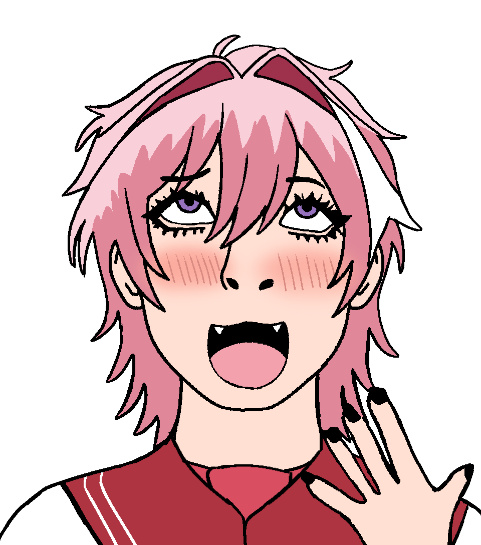 astolfo, cobson, pawbson, pawbson front, 1soyjak, blush, brapped comment section☣️☣️☣️ do not enter☣️☣️☣️, fangs, fastest brapped up post ⚠️⚠️⚠️, femboy