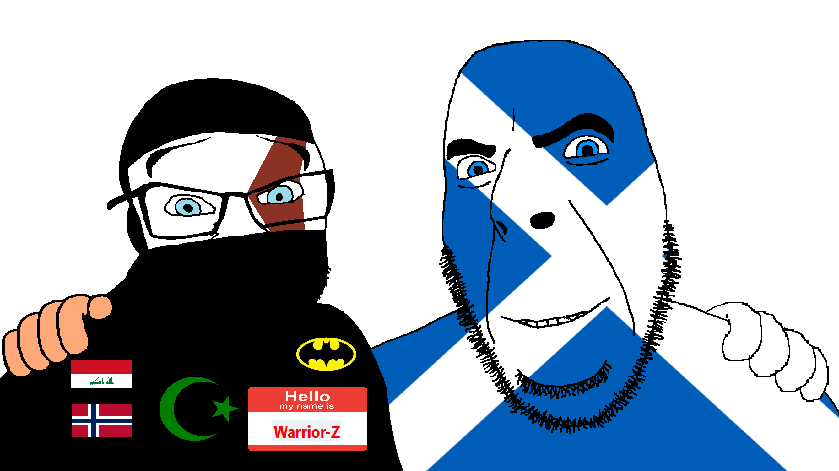 cobson, feraljak, 2soyjaks, animal, arabic text, bald, bat, blue eyes, crescent, europe