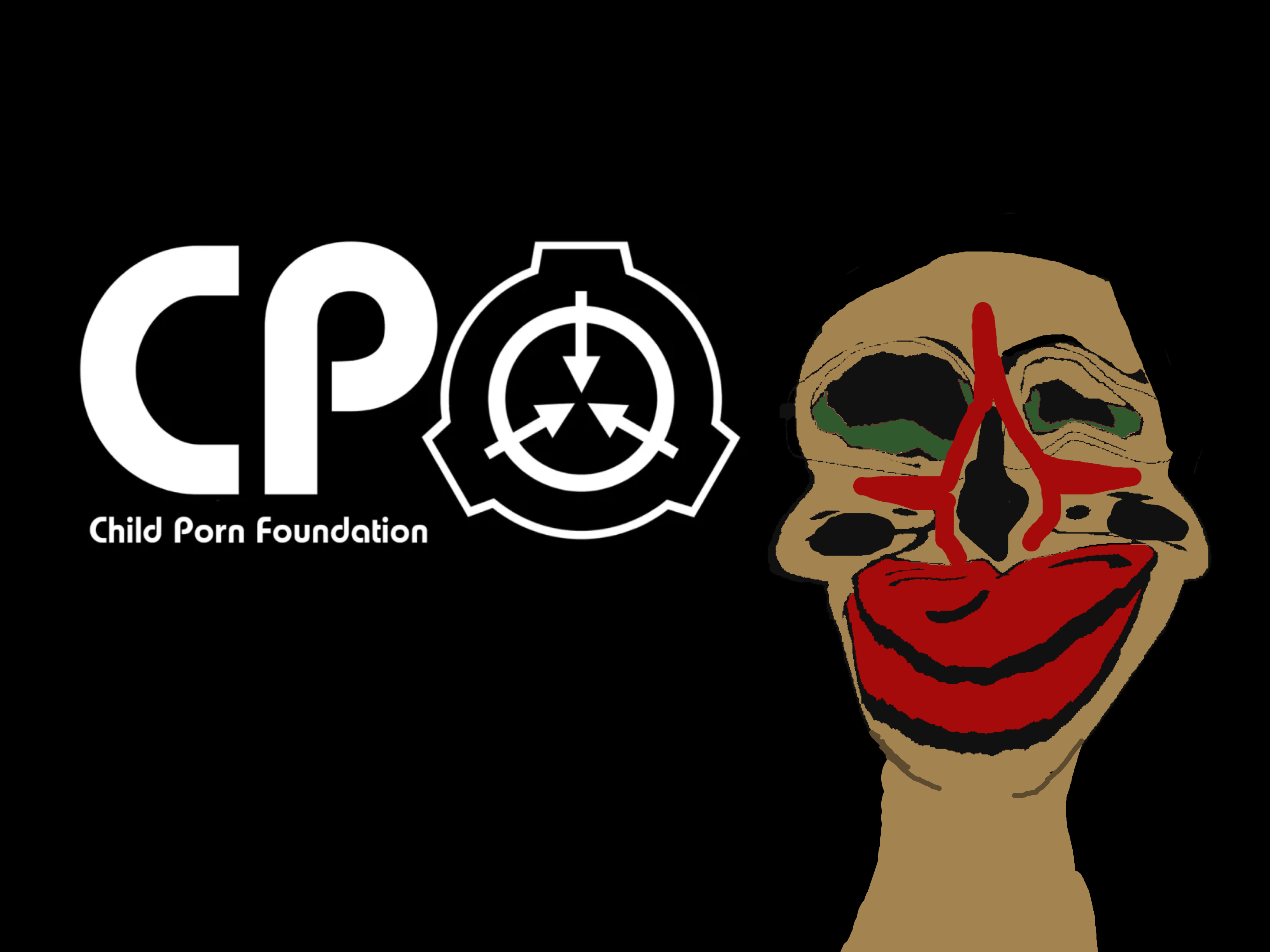 scp-173, chudjak, jartycuck, patrick, 1soyjak, bald, big lips, black background, black eyes, closed mouth