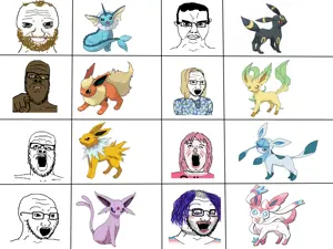 eeveelutions wojaks.png