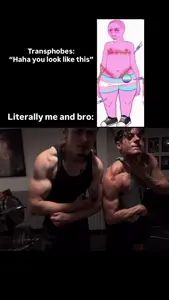 True female-to-male moggers #ftm #trans #gym #mog.mp4