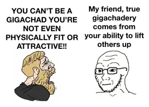 yes chad, soyak, 1nas, 1soyjak, black glasses, blonde hair, crying, forehead lines, glasses, hair