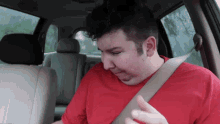 nikocado avocado, 1nas, angry, animated, arm, black hair, car, chin, clothes, double chin