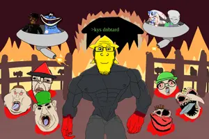 bambi (moldygh), amerimutt, chudjak, globox soyjak, markiplier soyjak, meximutt, piglet, fatass amerimutt, jartycuck, korgjak
