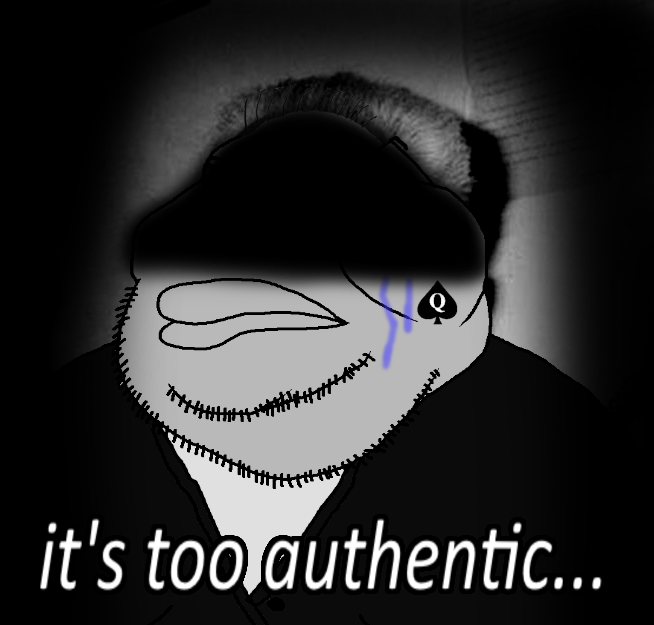 it's too authentic...