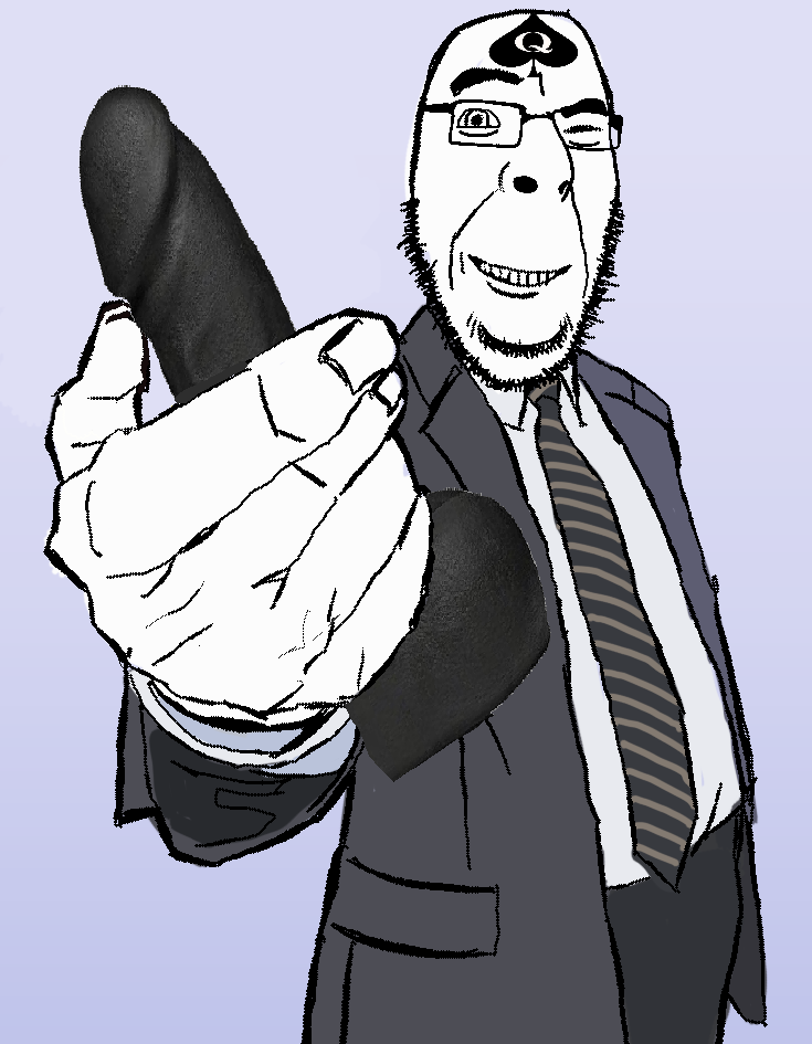 cobson, spadeson, spadeson, bbc, black dildo, blue background, detailed, dildo, drawfag, glasses