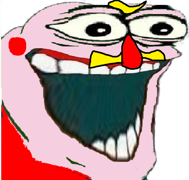 hungrytas, mykola, pepe, 1soyjak, black eyes, blonde hair, blush, hair, laughing, looking to the right