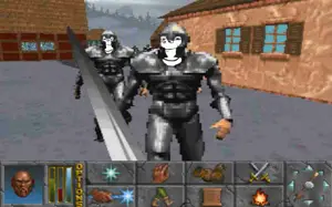 gapejak, wholesome soyjak,  daggerfall, 2soyjaks, glasses, smile, soyjak, stubble, the elder scrolls, video game