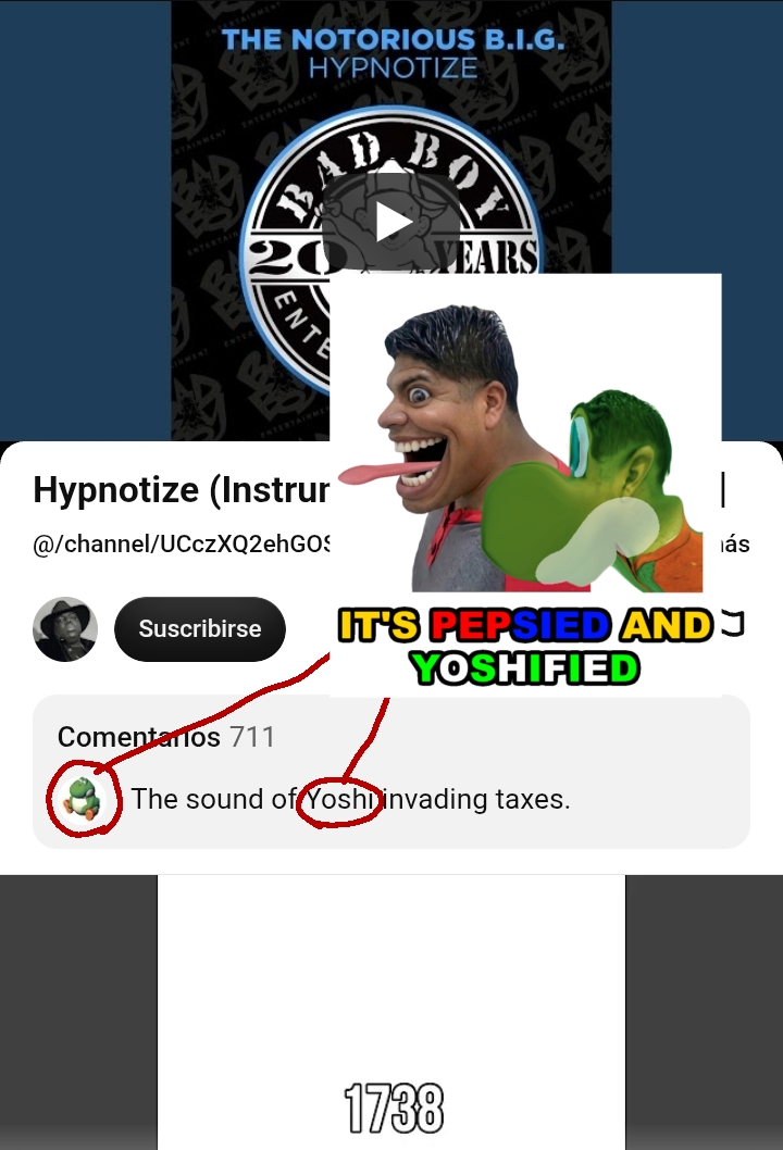yoshi, pepsijak, it's based and christpilled, green skin, latino, latinx, looking to the left, neutral, nintendo, no glasses