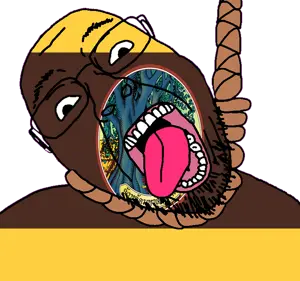bernd, 1soyjak, ack, animal, bald, flag, garuda, glasses, hair, hanging