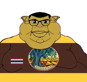 brandon, branigger, 1soyjak, animal, brown skin, closed mouth, ear, fat, flag, garuda