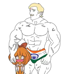 BharatARYAN with anime girl cute.png