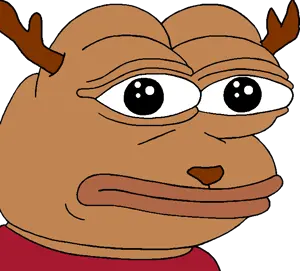 116207 - soybooru.com - aliased amphibian animal blue_shirt closed_mouth clothes frog green_skin lips neutral pepe pepe_the_frog template transparent_background.png
