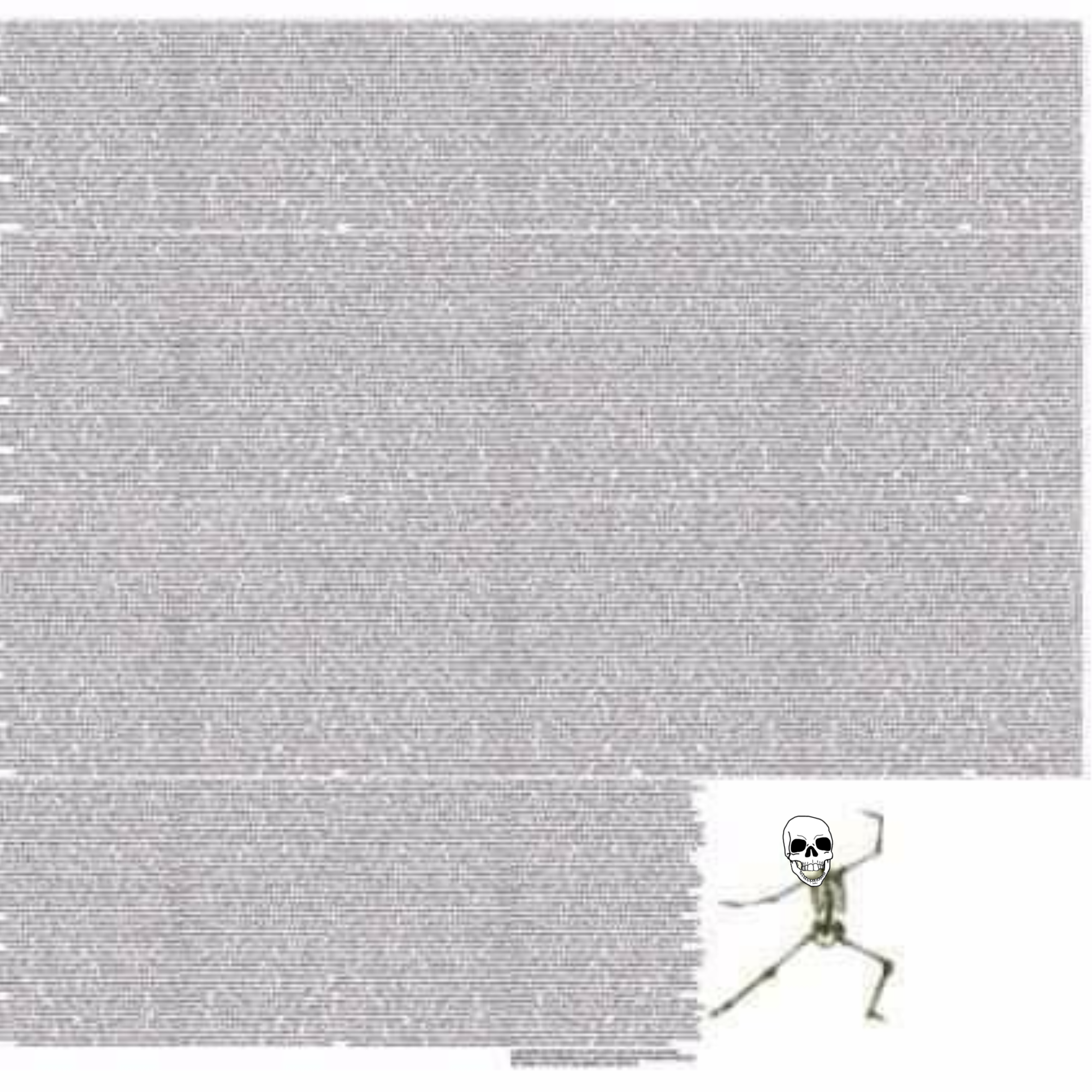 feraljak, skeletonjak, 1soyjak, angry, bald, black eyes, front view, full body, hair, long text