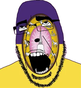 cobson, 1soyjak, ahegao, angry, animal, bald, buddhism, building, bushy eyebrows, chedi