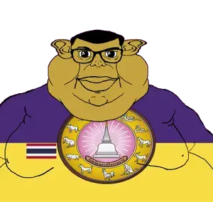 brandon, branigger, 1soyjak, animal, brown skin, buddhism, building, chedi, chicken, chinese zodiac