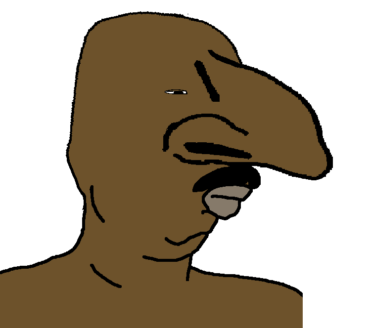 jakeson, pajeetjak, pajeetjake, 1soyjak, bald, big nose, brown skin, closed mouth, india, jewish nose