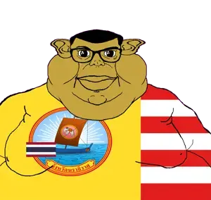 brandon, branigger, 1soyjak, animal, boat, brown skin, closed mouth, ear, elephant, fat