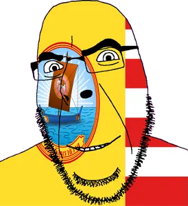 cobson, 1soyjak, animal, bald, boat, bushy eyebrows, elephant, flag, glasses, hair