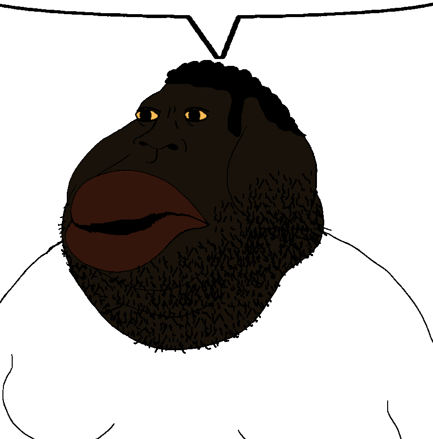 meximutt, bantujeet, bantumutt, bantunigger, 1soyjak, african, big lips, black hair, black skin, chin
