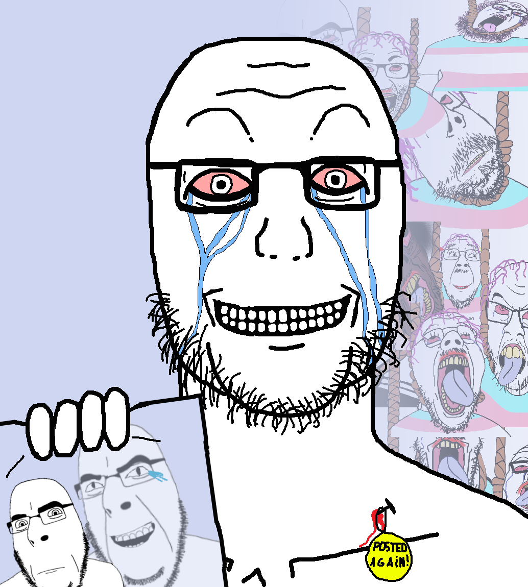 bernd, cobson, el perro rabioso, feraljak, gapejak, ignatius, isaac, jasonjak, markiplier soyjak, tony soprano soyjak