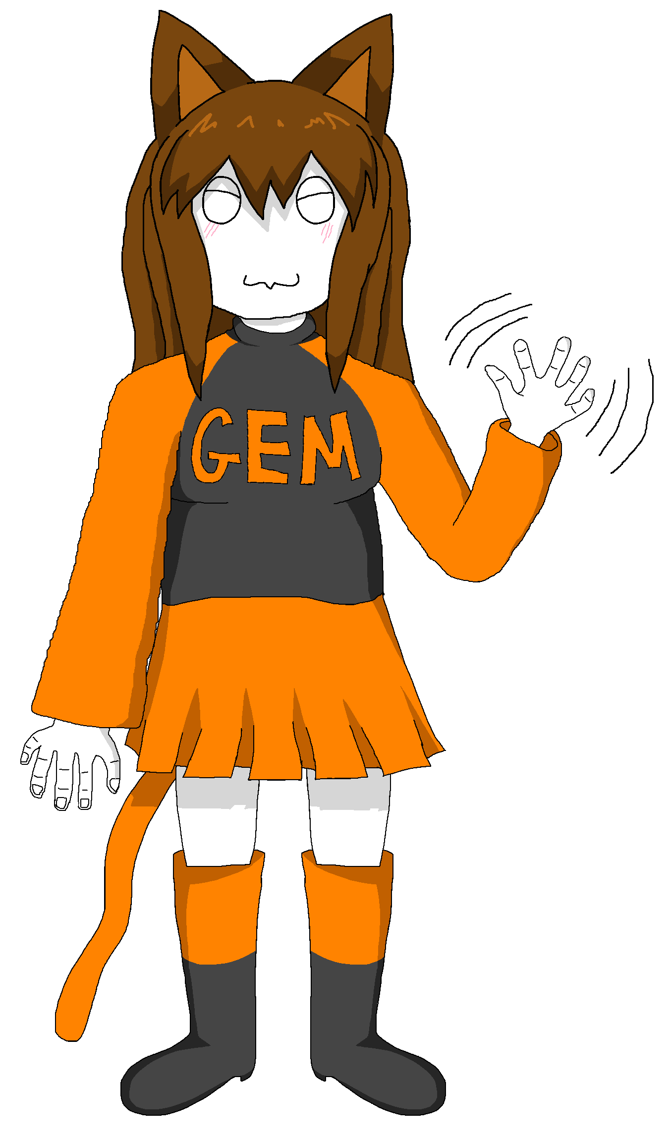 boora, soytan, tama, :3, 3, arm, boora, boot, boots, brown hair