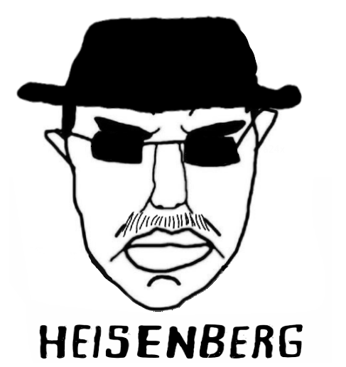 walter white, chudjak, chudjak front, pol face, bryan cranston, closed mouth, clothes, ear, fedora, glasses