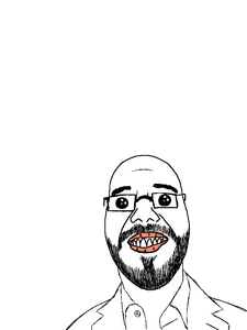 279771 - soybooru.com - 1soyjak bald beard black_eyes bukele bukelejak el_salvador front_view glasses half_open_mouth looking_at_you nayib_bukele open_eyes portrait skinny smile transparent_background uncolored_skin(1).png