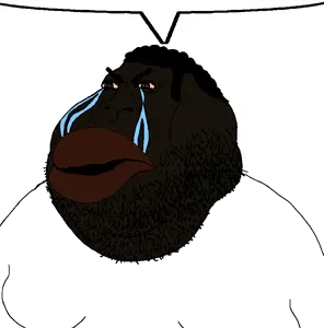 281902 - soybooru.com - 1soyjak african bantujeet bantumutt bantunigger big_lips black_hair black_skin chin fat flag hair half_open_mouth lips looking_to_the_left meximutt mustache nigger no_glasses nose not_a_fucking_duplicat.png