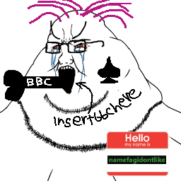 soyak, 1soyjak, accessory, arrow, bald, bbc, black eyes, black text, crying, fat