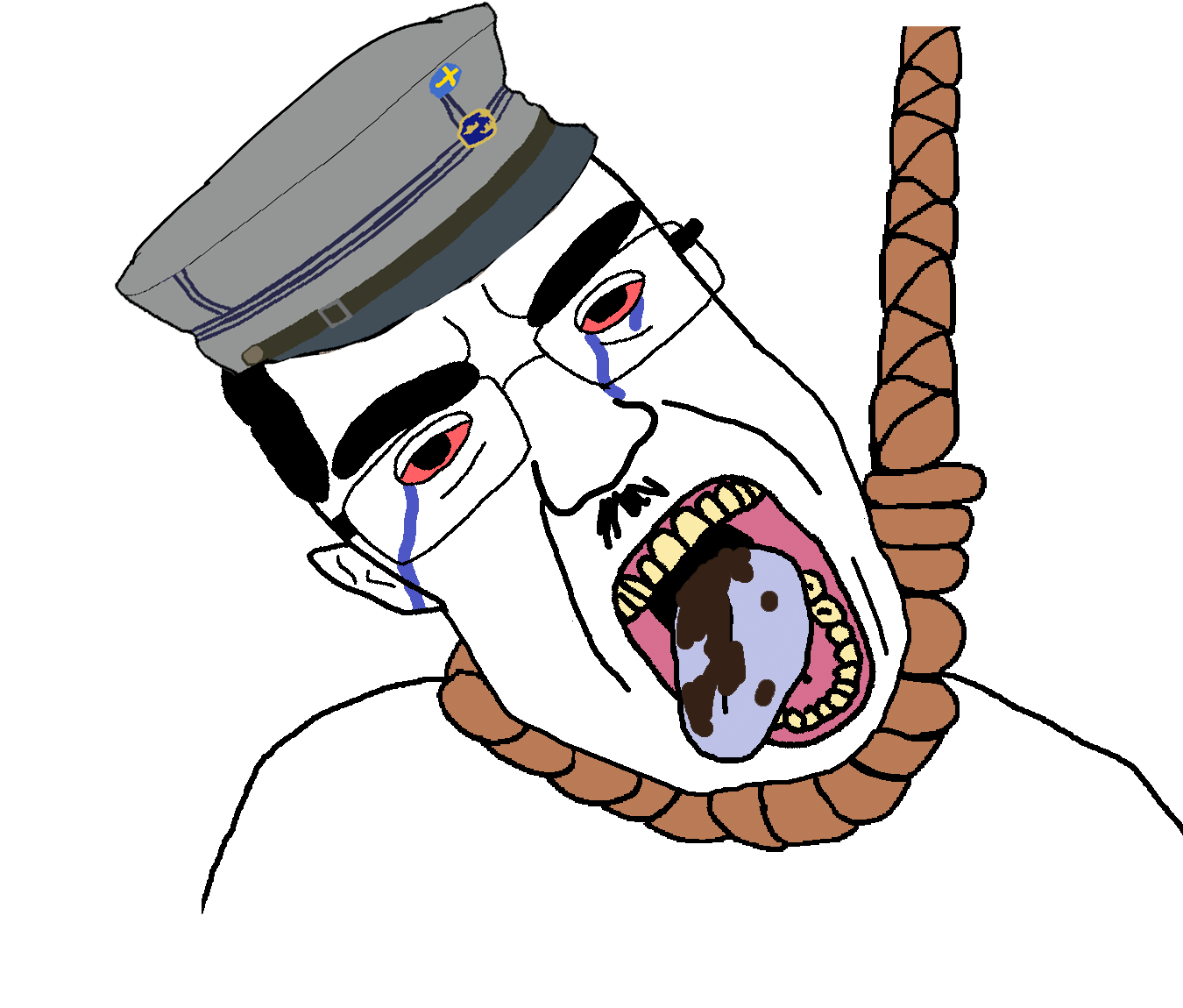 bernd, chudjak, patrick, troonjak, ack, annoying ass nigger, bloodshot eyes, blue tongue, clothes, glasses