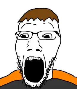 dan, oekjesjak, natejak, 1soyjak, black eyes, booruteen, brown hair, glasses, hair, open mouth