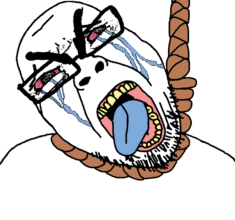 bernd, cryboy soyjak, hanging troonjak, seethejak, troonjak, 1soyjak, ack, aliased, angry, bald
