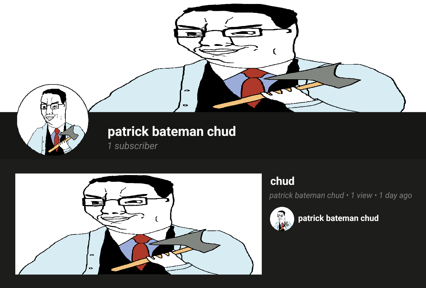 patrick bateman chud
