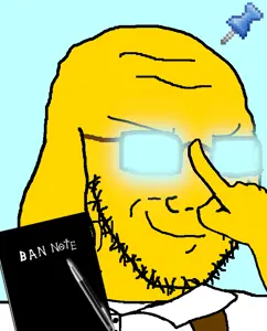 soyak smug janny glowing glasses holding death note.png