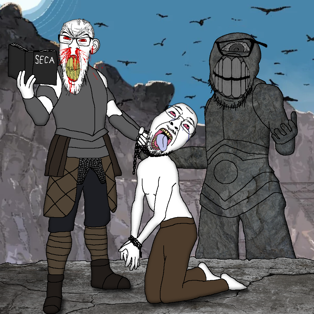 bernd, feraljak, feralrage, 3soyjaks, ack, angry, animal, armor, bird, birds