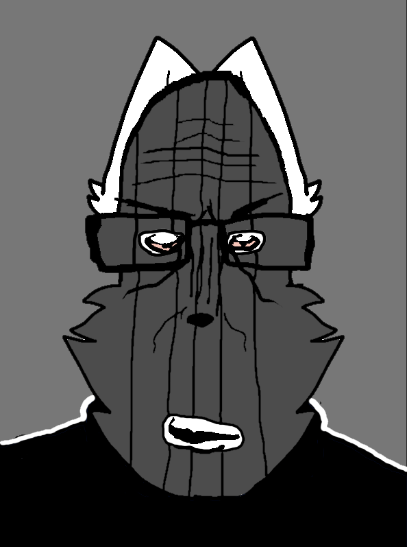 markiplier soyjak, euromutt, euromutt, 1soyjak, anthro, ear, ears, furry, furry ears, gray background