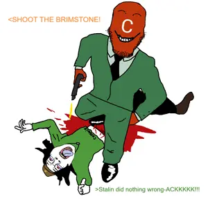 107533 - soybooru.com - 2soyjaks ack bernd bisected blood blood_splatter blood_spray bloodshot_eyes bullet chud's_hitman chudjak crying death dismemberment execution firearm gun hanging holding_gun holding_object h.png