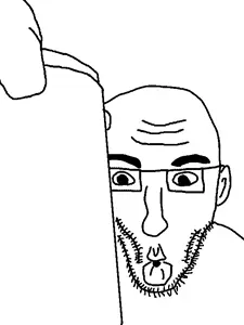 unknown, holding can, holding object, nuvariant, open mouth, original content