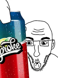 unknown, holding can, holding object, nuvariant, open mouth, sproke, original content