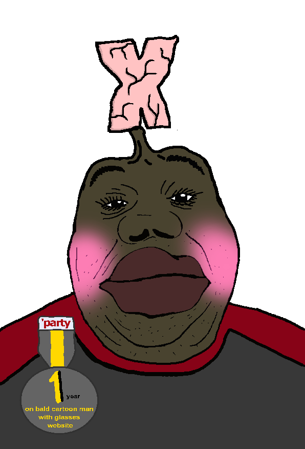 alicia, hunky twink sex machine, hunky twink sex machine, hunky alphabet, 1soyjak, bald, big lips, black eyes, black skin, blush