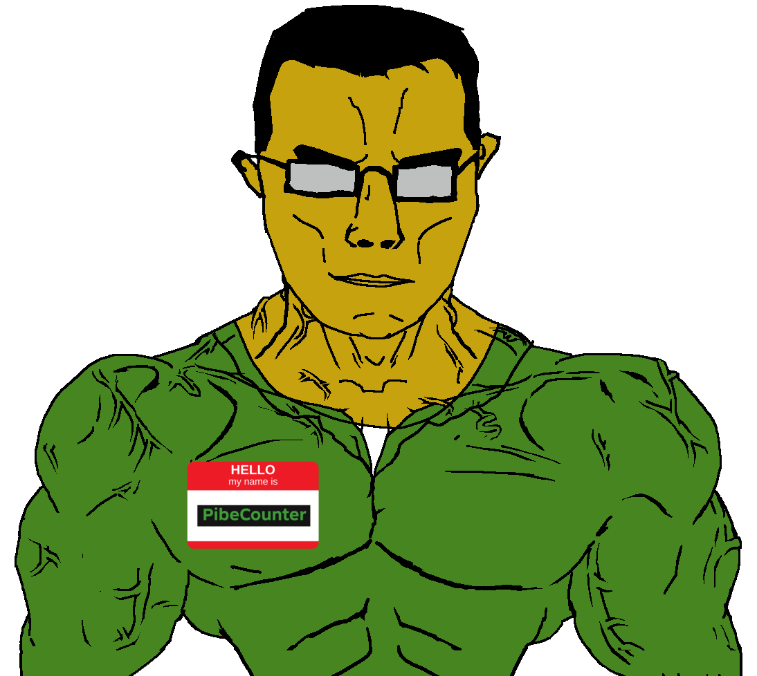 chudjak, chudjak front, muscular chud, 1soyjak, black hair, buff, closed mouth, counter strike, front view, hair