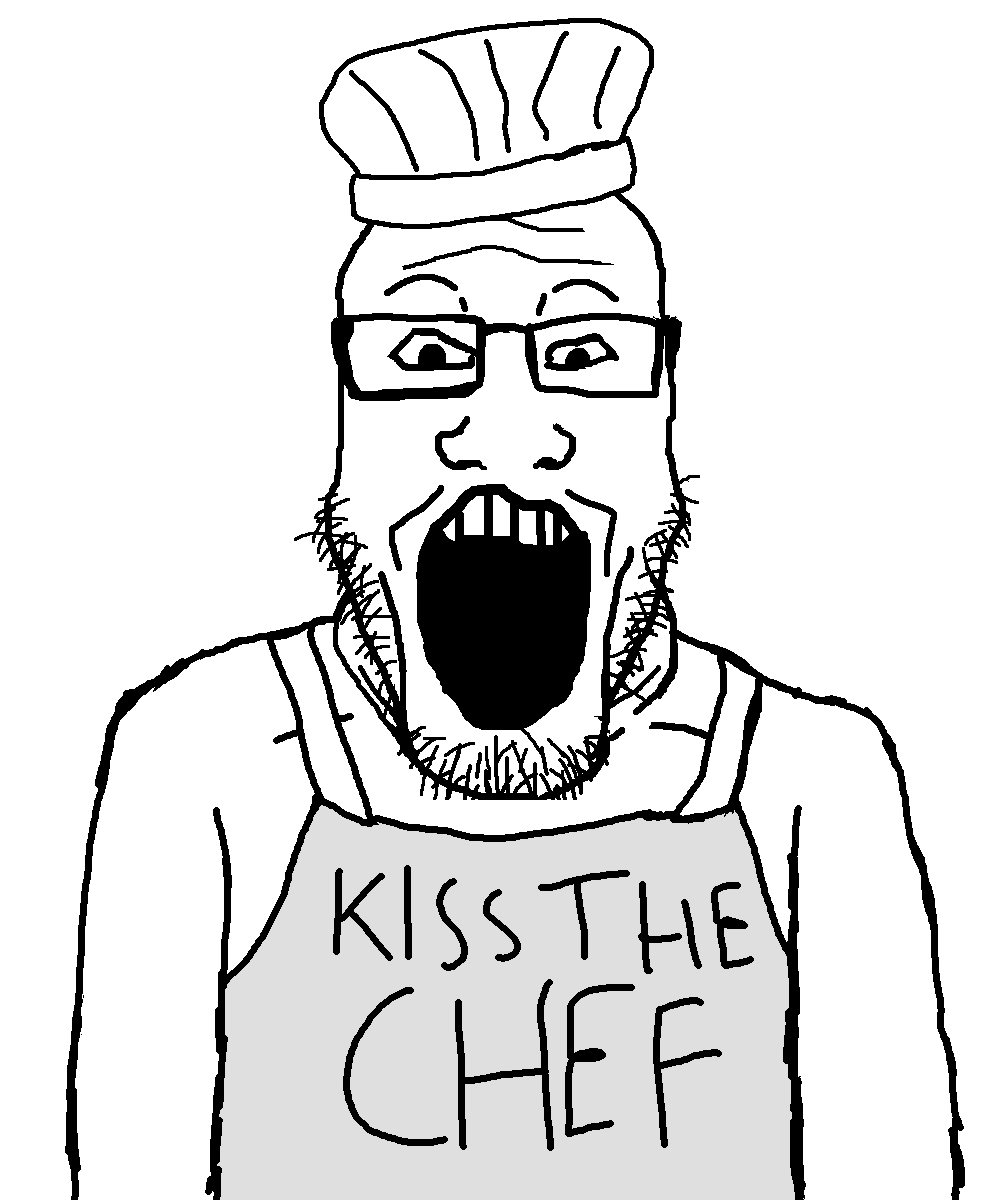 he's a chef