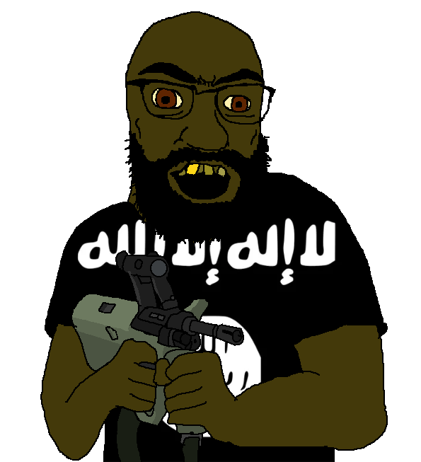 feraljak, tetojak, angry, arab, arm, assault rifle, aug, beard, brown eyes, brown skin