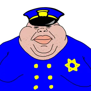 hunky, police man ganson, alicia, fat alicia, hunky twink sex machine, hunky twink sex machine, 1soyjak, bald, big lips, black eyes