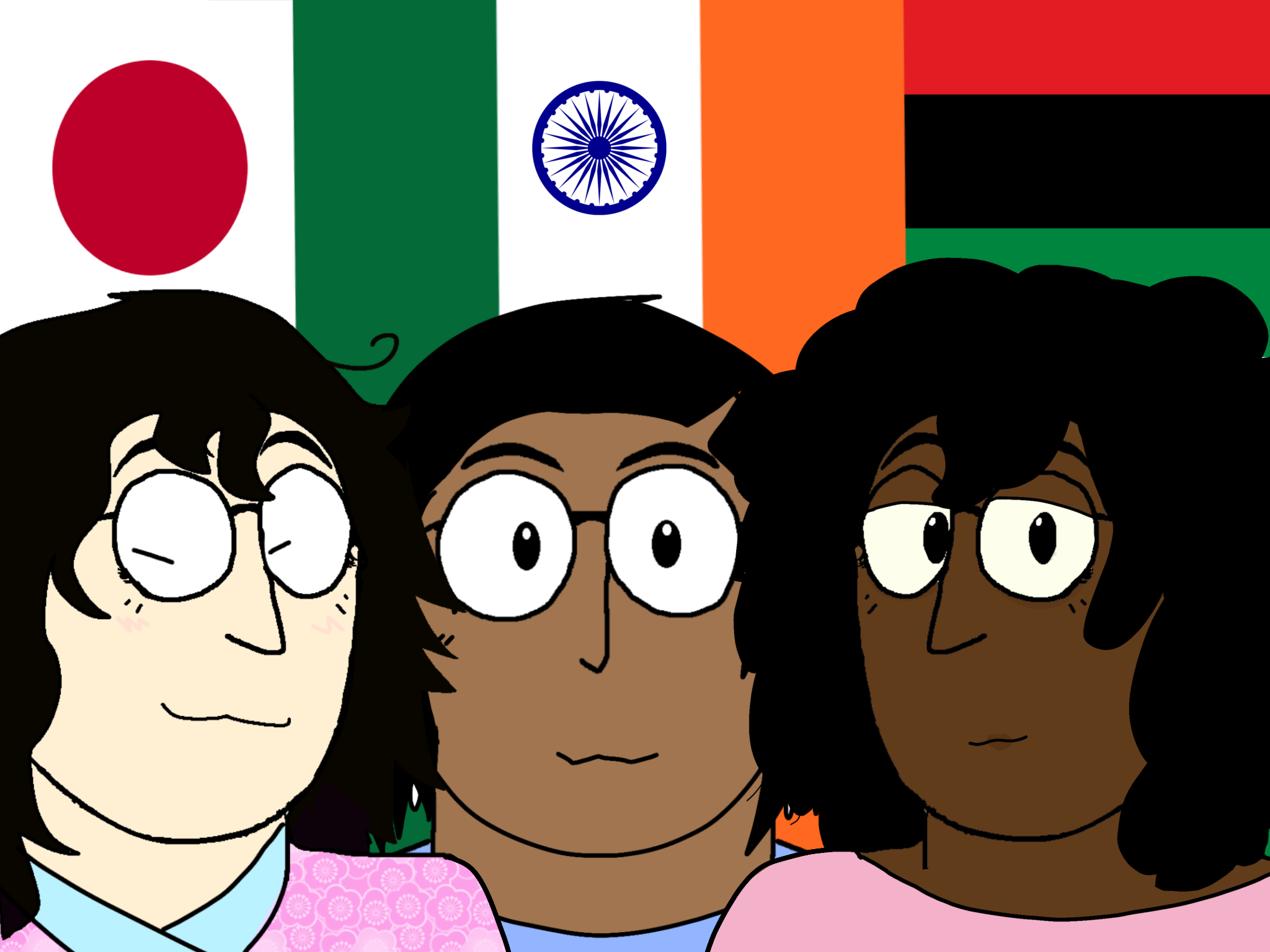 weirdpenis, weirdcoochie, weirdmanko, weirdnegress, weirdyoni, trios & duos, 3soyjaks, african american, asian, asian female